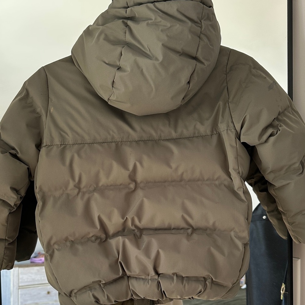 Zara Kids Olive Puffer Jacket - Picture 5 of 7